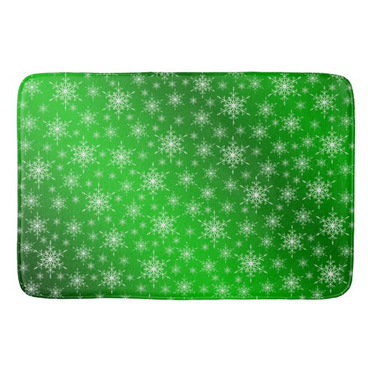Tapis De Bain blanc, étoile, étoiles, Noël + échantillon, couleu (Devant)