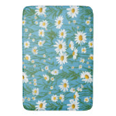 Tapis De Bain Blancs D'Été Sur Aqua (devant Vertical)