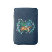 Tapis De Bain Blason floral HOGWARTS™ (Devant (Vertical))
