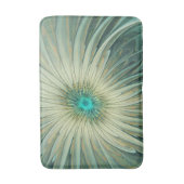 Tapis De Bain Blé Turquoise Fleur d'Imaginaire Abstrait moderne (Devant (Vertical))