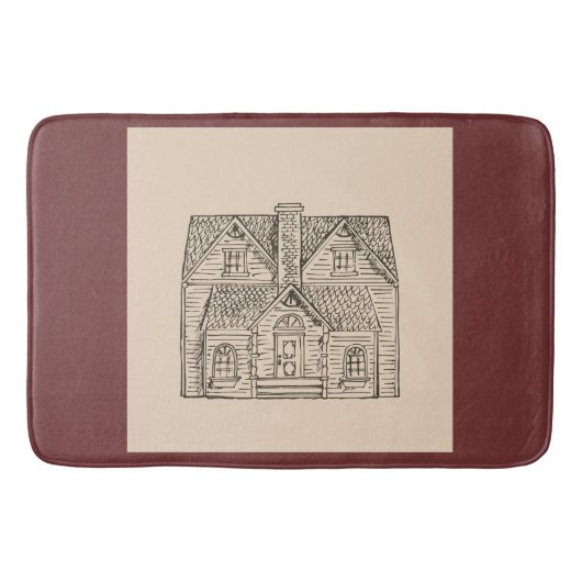 Tapis De Bain Bless This House avec modèle d'image (Devant)