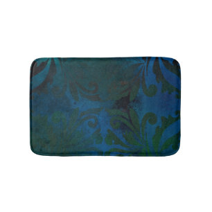 Tapis De Bain bleu