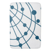 Tapis De Bain Bleu (devant Vertical)