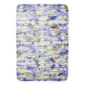 Tapis De Bain Bleu (devant Vertical)