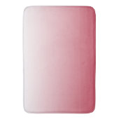 Tapis De Bain Bleu à deux tons foncé rose saumon (devant Vertical)
