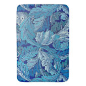 Tapis De Bain Bleu Acanthus (devant Vertical)