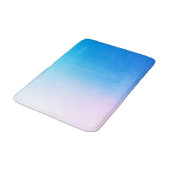 Tapis De Bain Bleu clair et rose (Angle)
