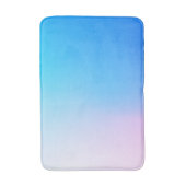 Tapis De Bain Bleu clair et rose (Devant (Vertical))