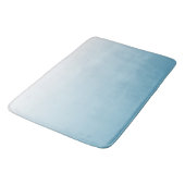 Tapis De Bain Bleu d'ange à deux tons (Angle)