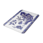 Tapis de bain bleu de couverture de cuisine de (Angle)