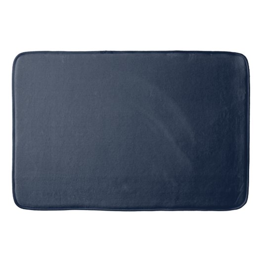 Tapis de bain bleu de minuit (Devant)