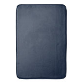 Tapis de bain bleu de minuit (devant Vertical)