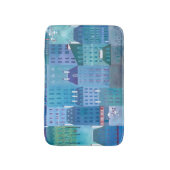 Tapis De Bain Bleu de Paris (Devant (Vertical))