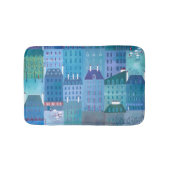 Tapis De Bain Bleu de Paris (Devant)