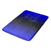 Tapis De Bain Bleu électrique solide (Angle)