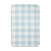 Tapis De Bain Bleu En vichy Buffalo Check Coastal (Devant (Vertical))