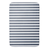 Tapis De Bain Bleu et blanc (devant Vertical)