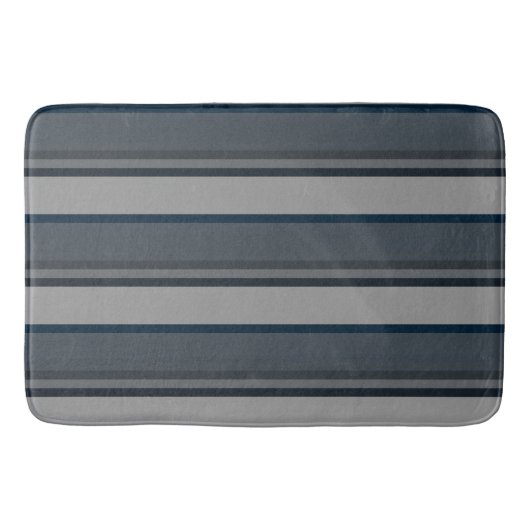 Tapis De Bain Bleu et gris (Devant)