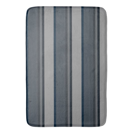 Tapis De Bain Bleu et gris (devant Vertical)