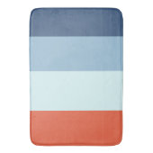 Tapis De Bain Bleu et orange (devant Vertical)