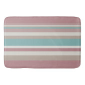 Tapis De Bain Bleu et rose clair (Devant)