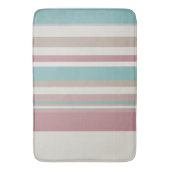 Tapis De Bain Bleu et rose clair (devant Vertical)