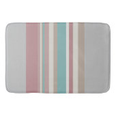 Tapis De Bain Bleu et rose clair (Devant)