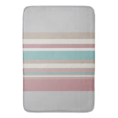 Tapis De Bain Bleu et rose clair (devant Vertical)