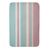 Tapis De Bain Bleu et rose clair (devant Vertical)