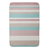 Tapis De Bain Bleu et rose clair (devant Vertical)