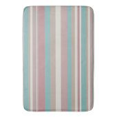 Tapis De Bain Bleu et rose clair (devant Vertical)