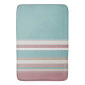 Tapis De Bain Bleu et rose clair (devant Vertical)