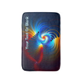 Tapis De Bain Bleu gravitationnel (Devant (Vertical))