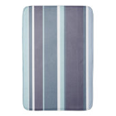 Tapis De Bain Bleu-gris (devant Vertical)