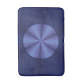 Tapis de Bain Bleu Illusion d'Optique (Devant (Vertical))