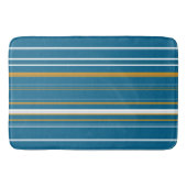 Tapis De Bain Bleu jaune et blanc (Devant)