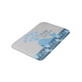 Tapis De Bain Bleu Je Whaley T'Aime ! (Angle)