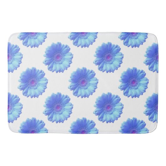 Tapis De Bain Bleu marguerite (Devant)