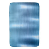 Tapis De Bain Bleu métallique Aqua (devant Vertical)