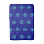 Tapis De Bain Bleu Nautique (Devant (Vertical))