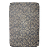 Tapis De Bain Bleu paisible et crème Batik Mat (devant Vertical)