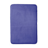 Tapis De Bain Bleu Profond Uni (Devant (Vertical))