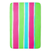 Tapis De Bain Bleu rose vert (devant Vertical)