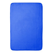 Tapis De Bain Bleu (RYB) (couleur solide) (devant Vertical)