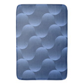 Tapis De Bain 💙 Bleu Style de Maison Abstrait Vibrant Bain ✨ (devant Vertical)