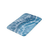 Tapis De Bain Bleu Tie Dye Bain Mat (Angle)