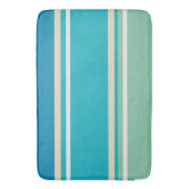 Tapis De Bain Bleu turquoise, vert et turquoise (devant Vertical)
