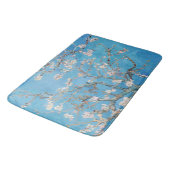 Tapis De Bain Bleu Vincent van Gogh Art Peinture (Angle)