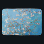 Tapis De Bain Bleu Vincent van Gogh Art Peinture<br><div class="desc">Vincent van Gogh (Néerlandais, 1853 - 1890) Almond Blossom, 1890, Huile sur toile Non encadré : 73, 3 cm x 92, 4 cm Vincent van Gogh peint cette vie morte de fleurs d'amandiers contre un ciel bleu pour son neveu nouveau-né qui a été nommé d'après lui. L'amandier est un symbole...</div>