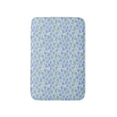 Tapis De Bain Bleuets au crayon bleu (Devant (Vertical))